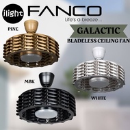 FANCO GALACTIC F021 21 Inches Bladeless Ceiling Fan With 3C LED Light