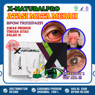 Obat Tetes Mata Merah Iritasi Berurat Berair Perih Dan Gatal X NATURAL PRO Original 100% Bpom