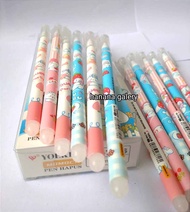 Pulpen Karakter bisa di hapus / Erasable Pen (1 pack isi 12 pcs)