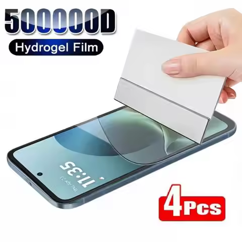 4Pcs Hydrogel Film For Motorola Edge 60 50 40 S50 Fusion Pro Neo + 2023 2024 2025 G85 3D Full Covera