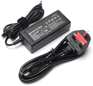 65W Laptop Charger 10ft Power Supply UK Cord Ac Adapter for Acer Chromebook C720 C810 C910 11 R11 13