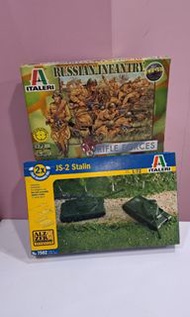 Italeri.1/72.二戰蘇軍及坦克.