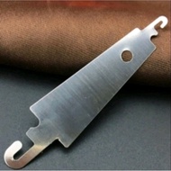 Cross-stitch thread piercing