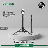 UGREEN Tripod Portable 360o Aluminum Alloy 1.7M Livestream Tongsis 3 IN 1 Mini + Bag 90235