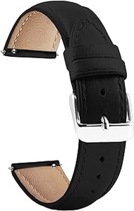 ONE ECHELON Quick Release Smart Watch Band Compatible With Seiko SSB359  Faux Leather Replacement Strap