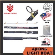 SAMURAI - AJIKING Light Boat Fishing Rod 1.8 Meter PE1-4 PE2-6 / Spinning Rod / BOAT FISHING ROD REA