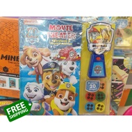 Ready to ship Nickelodeon PAW Patrol: Movie Theater Storybook & Movie Projector หนังสือใหม่ English 