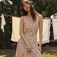 lookbooklookbook sabrina dress pink valley