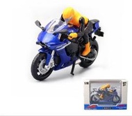 熱賣【現貨】118 118 Yamaha R1 彩珀 摩托車 重機 機車 擺飾 山葉