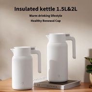 NEW XIAOMI Mijia Thermos Kettle Vacuum Insulated Bottle for Hot/Cold Drinks 1.5/2.0L 60oz Coffee Car