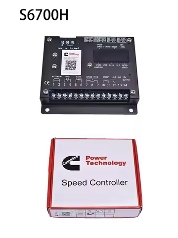 S6700H S6700E Diesel Generator Engine Speed Controller Governor Actuator Control Module Motor Panel 