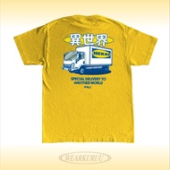 Baju Kaos Anime Isekai - Kuruu Isekai Delivered Tee
