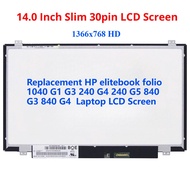 Replacement HP elitebook folio 1040 G1 G3 240 G4 240 G5 840 G3 840 G4  Laptop LCD Screen