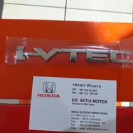 Original Emblem Trunk Logo Ivtec I-Vtec Honda Jazz Ge 2008-2013 Original New