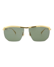 Dunhill Aviator Sunglasses Gold Gold Green Luxury Eyewear Made In Japan Titanium Frame Designer Fash