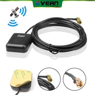 Evean Car Gps Antenna SMA Connector 1.5M Cable Gps Receiver  for Android Car Radio Navigation Player