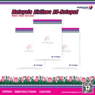 Malaysia Airlines | A5 Notepad |  New Version | Hokni Hoktu (N002)