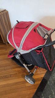 Baby Jogger City Mini Stroller Red Black