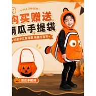 Nemo Clownfish cos ClothingChildren's Day Cute Cartoon Clownfish Stage Costume cos Halloween Costume