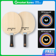 Butterfly | Butterfly Table Tennis Racket Viscaria Super Alc + Tenergy 64/05 Rubber Combination