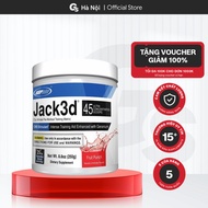 USP Labs Jack 3d Pre Workout Strength Powder 45 Servings, extremely strong effect - Gymstore