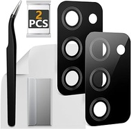 ExtKry 2 Pack Camera Glass for Samsung Galaxy A03s A037 Replacement Original Rear Camera Lens Glass 