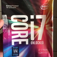 Processor intel i7-7700k
