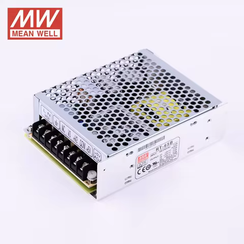 RT-65A | 5V 12V 5V RT-65B | 5V 12V 12V RT-65C | 5V 15V 15V RT-65D | 5V 24V Original Mean Well 65W Ou