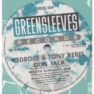 英12" Anthony Red Rose & Tony Rebel Gun Talk / Sound Talk GRED304 Greensleeves Records /00250