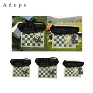 Adepe Portable Chess Set, Travel Chess Set, Lightweight Chess Pieces, Folding Chess