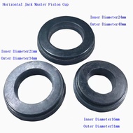 Horizontal Jack Seal Kit for 2-3 Ton Models - Thick Black Master Piston Cup & Rubber O-Ring Set for 