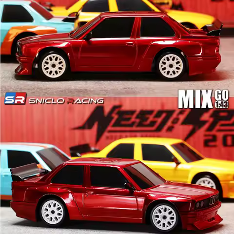 SNICLO MG058 1:43 Rc Car Mini with Gyro 4WD Micro Rc Drift Cars Remote Control Car SNICLO MIXGO Adul