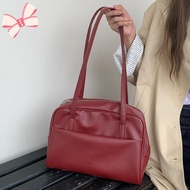 Large Capacity Shoulder Bag Retro Underarm Bag Versatile Large Capacity Bag