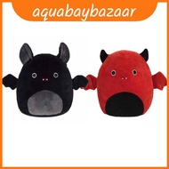 Plush Devil Bat Stuffed Toy Cute And Spooky Cartoon Doll For Halloween Celebrations