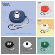 Case for Baseus Bass BP1 Pro ANC Protective silicone Baseus Bass EP10 Pro Cute shark Cartoon Covers 