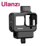 ULANZI G8-9 / G9-4 Vlog Cage Housing Frame Case Lens Cover Protector Light Mic Mount Adapter GoPro 1
