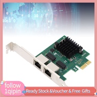 1qipin.my Heayzoki Ethernet PCIe Network Card to RJ45 Server BCM5720 for Desktop PC