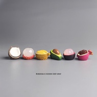 ✨Simulation Fruit Car Small Pendulum Healing Department Office Desk Pendulum Decompression Mini Deco