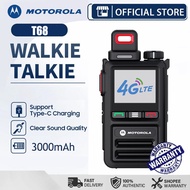 Motorola T68 4G LTE Waterproof Walkie Talkie with GPS 3000mAh Battery Type-C Charging IP54 Rating Sh