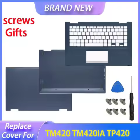 Replace Cover For VivoBook Flip 14 TM420 TM420IA TP420 TM420UA TM420U LCD Back Cover Palmrest Upper 