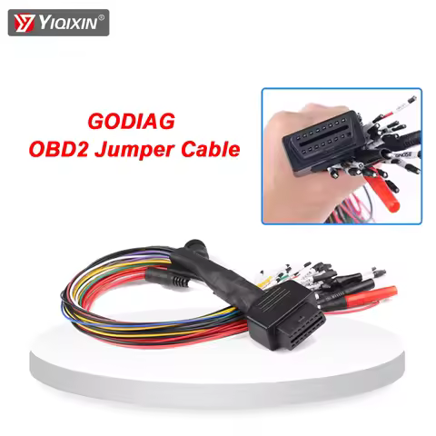 GODIAG GT100 Full Protocol Breakout Tricore Cable DB25 OBD2 Jumper Used To Connect ECU for ECU Progr