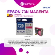 (New Sealed Expired) Epson Ink Cartridge 73N Magenta [EXP: 2017]