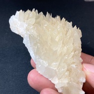 CA138 ผลึก แคลไซต์ ( Calcite ) ตรงปก ของแท้ หินแร่ หินธรรมชาติ แร่ ของสะสม หินมงคล หินนำโชค หินเสริม