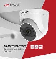 5mp Dome Indoor Camera Hikvision DS-2CE76H0T-ITPF (C) 5MP CCTV Camera 2.8mm Lens