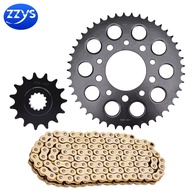 525 15T 45T Motorcycle Front Rear Sprocket Chain Set For Honda CB400 Super Four NC31