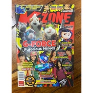 K-Zone Vintage September 2009 Magazine w Foldabots - Preloved G-Force Furocious Heroes / Mega Man