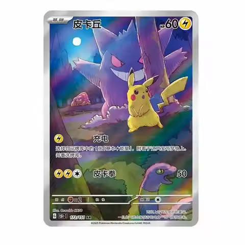 In Stock Hot 151 Surprise Gengar Ptcg Simplified Chinese Collection Scarlet And Violet Simplified Th