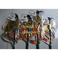 Wayang kulit asli punokawan 1 set halus