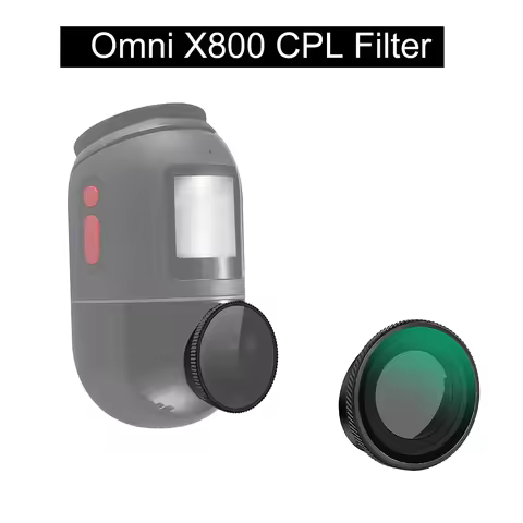 for 70mai Dash Cam 4K Omni X800 CPL Filter HD Lens Dust Protection Anti Glare CPL Filter