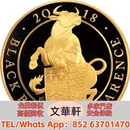 【文華軒】高價回收：2018英國克拉倫黑牛1000英鎊金幣 澳大利亞袋鼠金幣，金幣，銀幣，鉑金幣，生肖金幣，鼠牛虎免龍蛇馬羊猴雞狗豬年金幣，1979年建國30週年紀念金幣，鴻運金幣，楓葉金幣，美國水牛